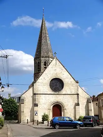 Vue depuis l'ouest.