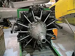 Vue du moteur.