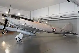 Vue de l'avion.