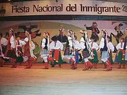 Ballet ukrainien durant le festival