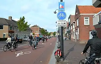 rue cyclable néerlandaise