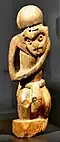 Personnage. XVIIIe – XIXe&nbsp;siècle. Bois, clous de fer. Museum Rietberg