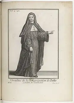 Habit des Ursulines de Tulle