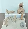 Figurines olmèques anthropomorphes
