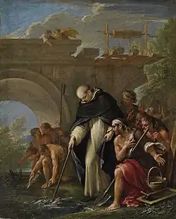 Le miracle de Saint-Vincent. (œuvre de la fin de sa vie)