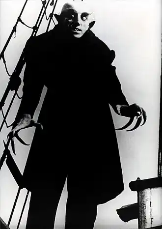 Max Schreck dans le personnage d'Orlock