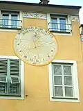 Cadran solaire Piazza Garibaldi.