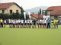 L’équipe du SGHC en finale du championnat de France 2013 face à Lille