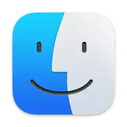 Icône de Finder depuis macOS Big Sur.