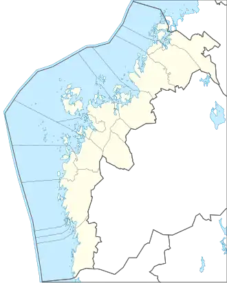 Voir sur la carte administrative d'Ostrobotnie