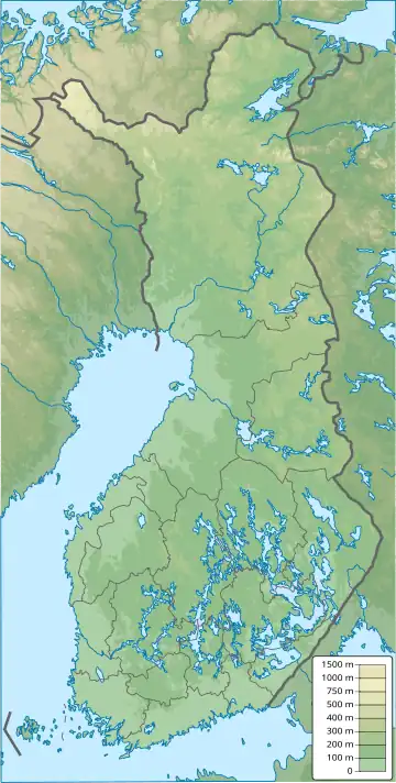 Voir sur la carte topographique de Finlande