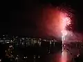 Feux d’artifice dans Oriental Bay