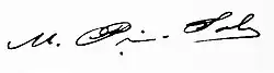 Signature de Mariano Picón-Salas