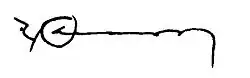 signature de Rodrigo Alberto Carazo Odio