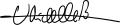Signature de Michelle Bachelet