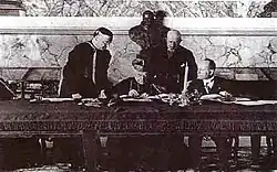 Description de l'image Firma dei Patti Lateranensi.jpg.