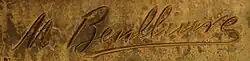 signature de Mariano Benlliure