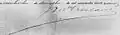 Signature de José María Orellana