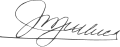 Signature de Jorge Ubico Castañeda