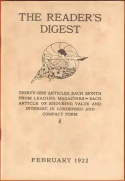 Image illustrative de l’article Reader's Digest