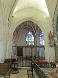 Id., vue vers le nord dans la chapelle.