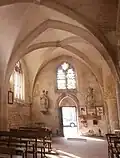 Nef sud, 2e&nbsp;travée, vue vers l'ouest.