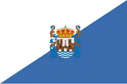 Drapeau de la province de Pontevedra