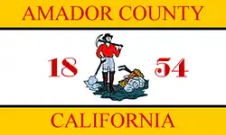 Drapeau de Comté d'Amador(en) Amador County
