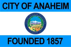 Drapeau de Anaheim