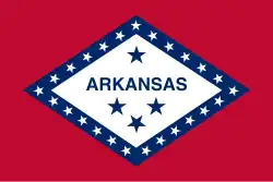 Drapeau de l'Arkansas