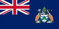 Drapeau de l'île de l'Ascension