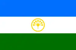 Drapeau de la République de Bachkirie