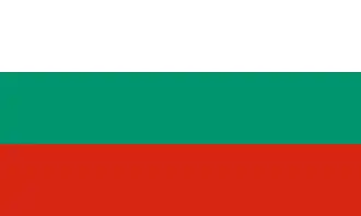 Drapeau de la Bulgarie