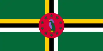 Drapeau de la Dominique