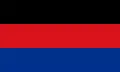 Drapeau des Frisons du district de Saterland (Allemagne).