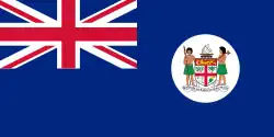 Drapeau de la colonie fidjienne de 1908 à 1924