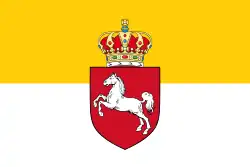 Drapeau du royaume de Hanovre