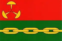 Drapeau de Hluboš