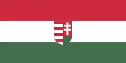 Drapeau de la République démocratique hongroise