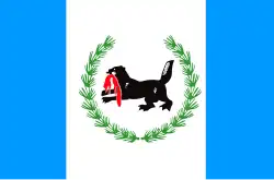 Drapeau de l'oblast d'Irkoutsk