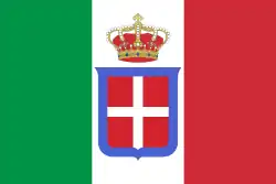 Drapeau du Royaume de Sardaigne