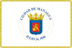 Drapeau de Managua