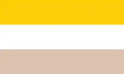 Drapeau du Nicaragua du 21 avril 1854 à 1858