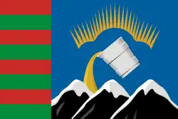 Drapeau de Raïon municipal de Petchenga