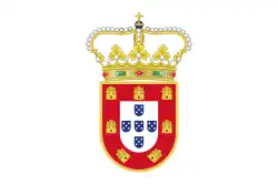 Drapeau du Portugal en 1640