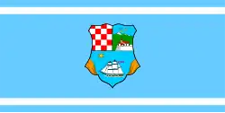 Drapeau de Comitat de Primorje-Gorski Kotar