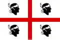 Drapeau de la Sardaigne