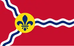 Drapeau de Saint-Louis (Missouri)