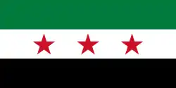 Drapeau de la Syrie