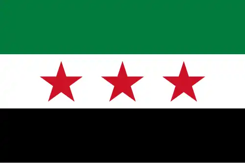 Drapeau de la Syrie